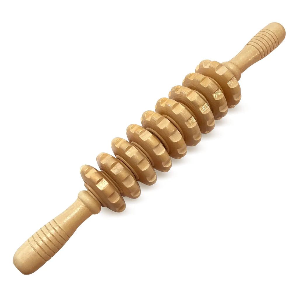 Outil de massage manuel en bois pour le corps