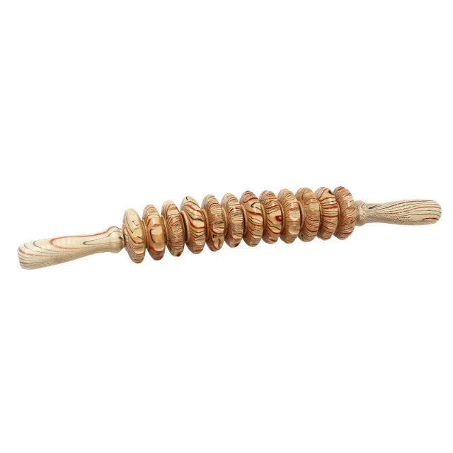rouleau - massage - bois - corps -maderatherapie
